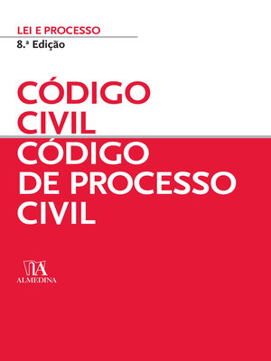 cover image of Código Civil--Código de Processo Civil--8ª Edição